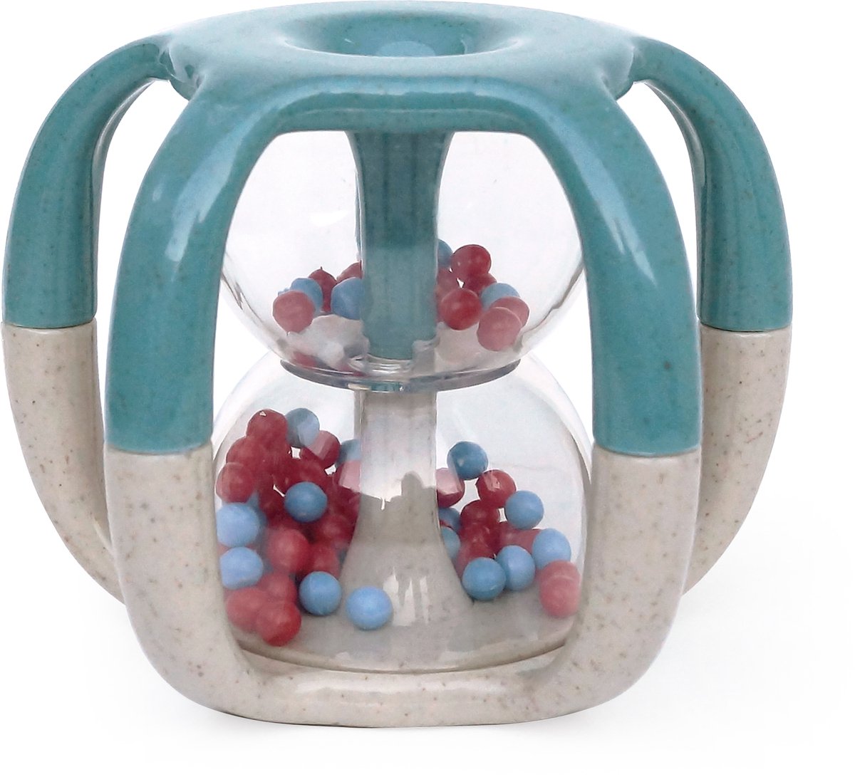 Tolo BIO Gripper Rattle kleurrijke baby rammelaar motoriek speelgoed.