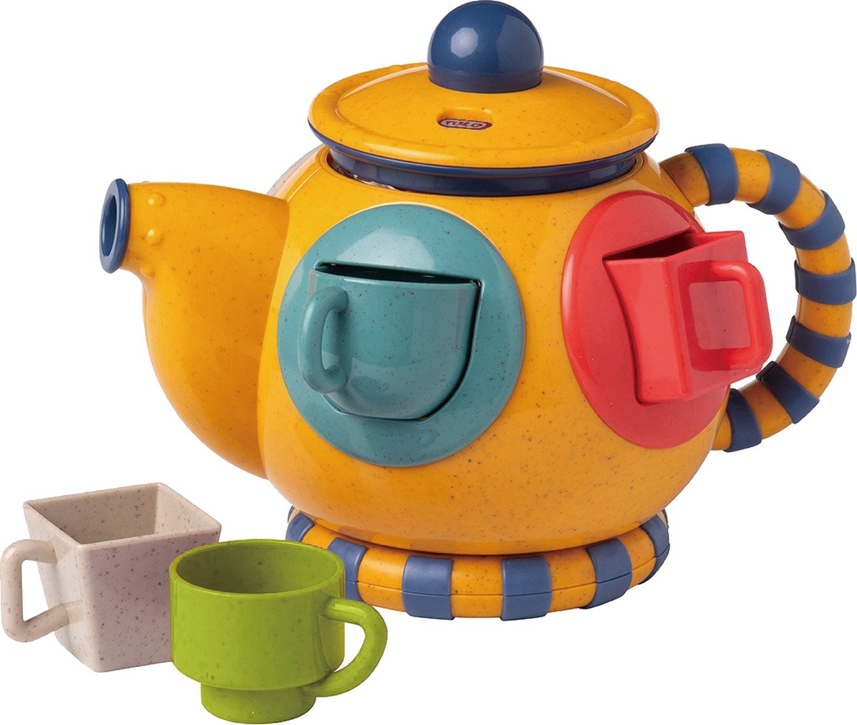   Bio Theepot & vormensorteerder/ theeservies speelgoed voor kinderen