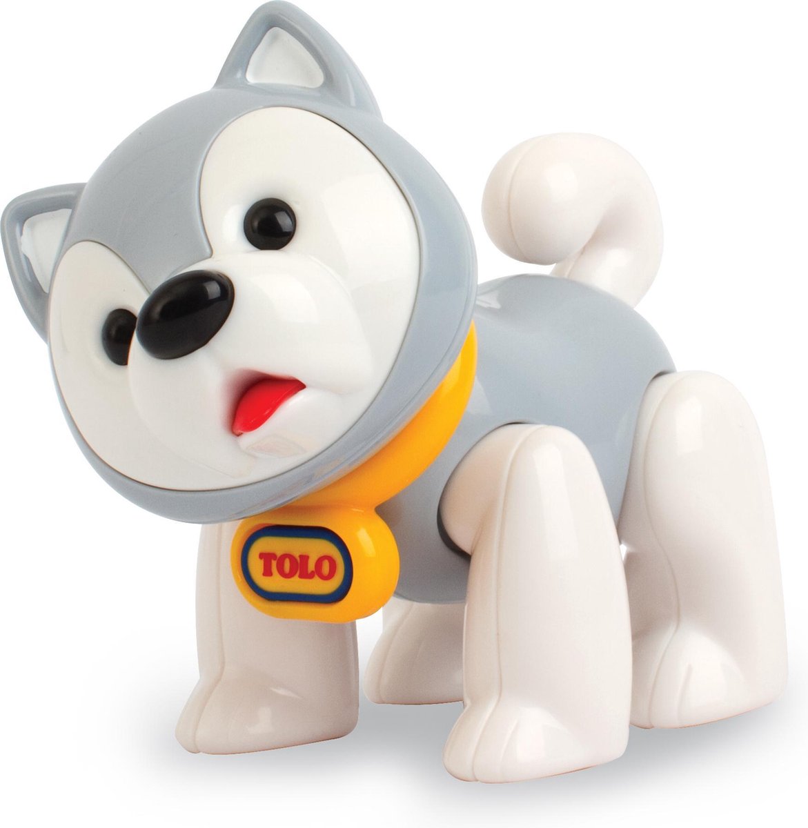 Tolo First Friends Speelgoeddier Husky - Grijs