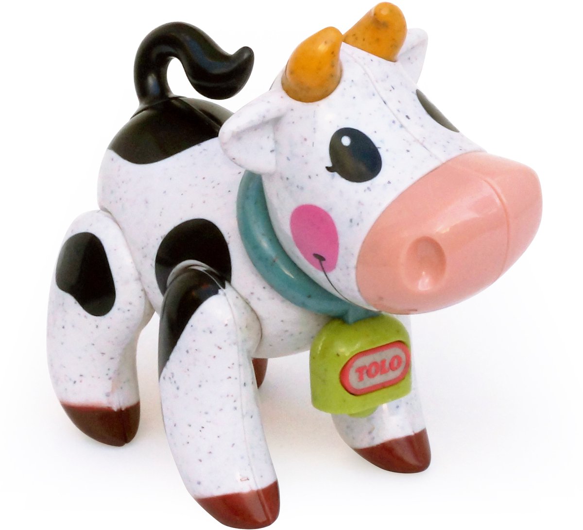 Tolo speelgoed Bio First Friends koe - educatief duurzaam speelgoed.