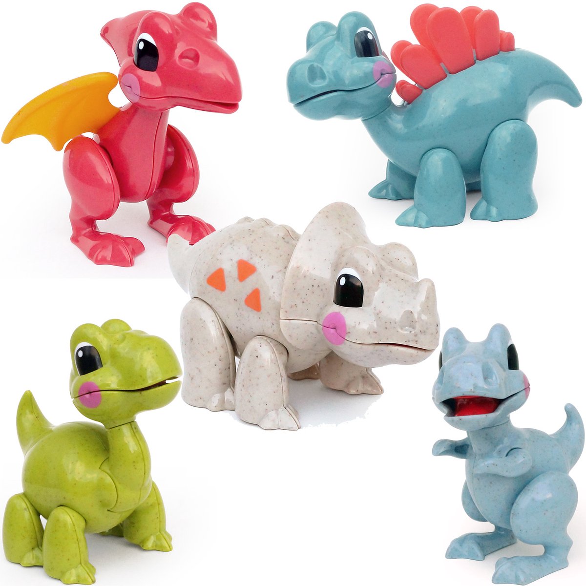 Tolo speelgoed Dinosaur Set - First Friends dinosaurus speelset.