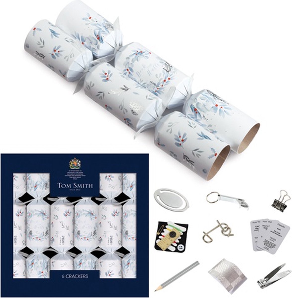 Tom Smith Christmas Crackers Frosted forrest premium 6st