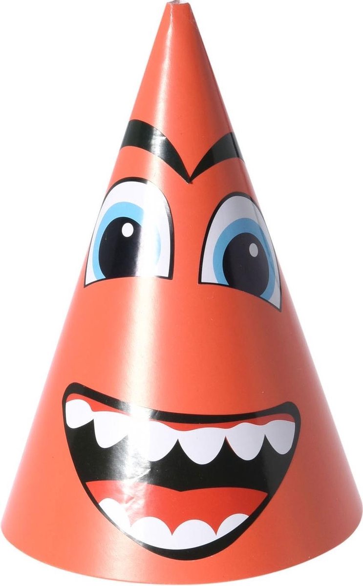 Tom Diy Feesthoed Junior Papier 8-delig