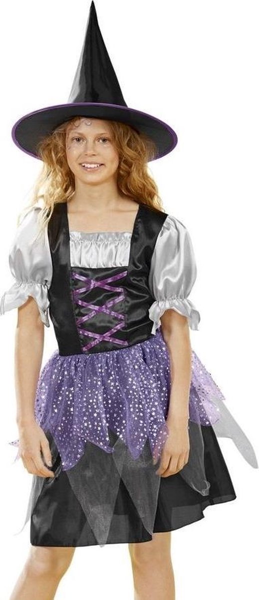Tom Verkleedkostuum Heks Meisjes Multicolor Maat S