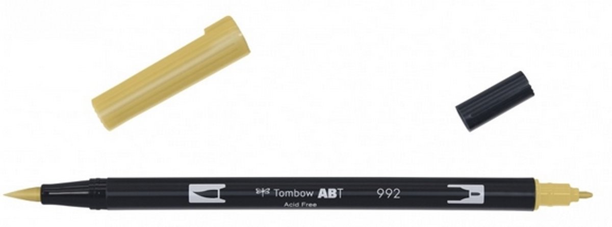   ABT dual brush pen sand ABT-992