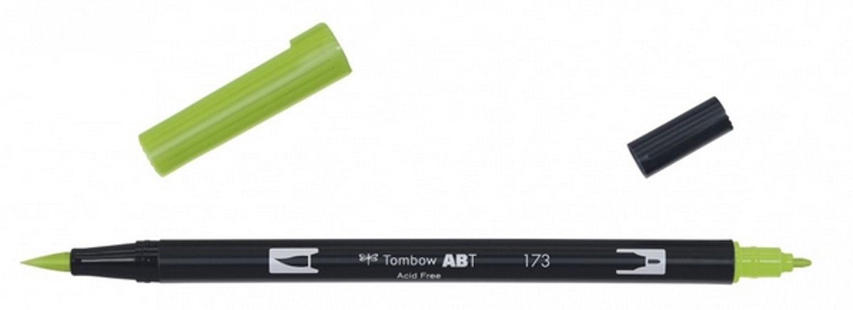   ABT dual brush pen willow green ABT-173