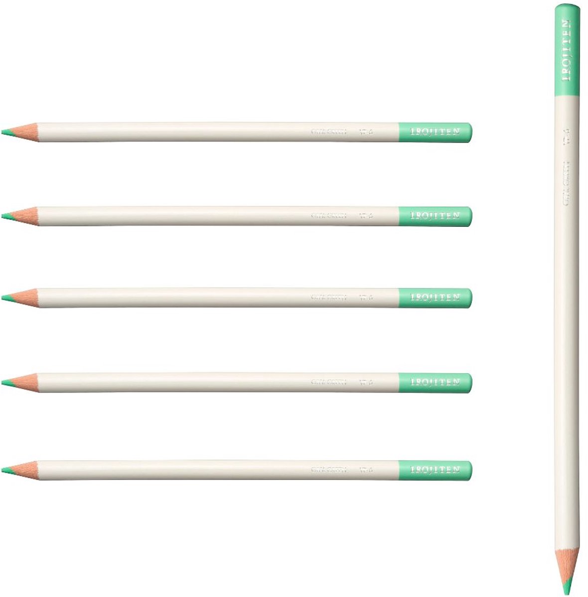 Tombow Irojiten - Kleurpotloden - VP6 - Opal Green - Groen - 6 Stuks