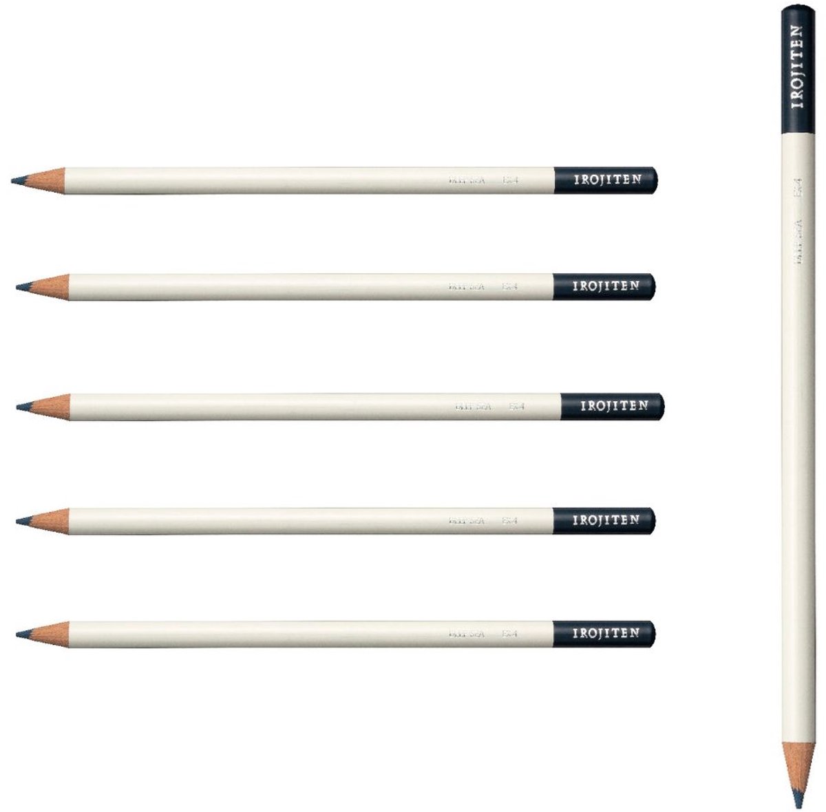 Tombow Irojiten - Kleurpotlood - EX4 - Deep sea - Blauw - 6 Stuks