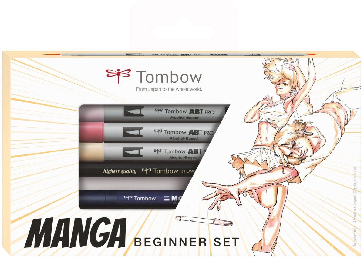 Tombow Manga beginner set