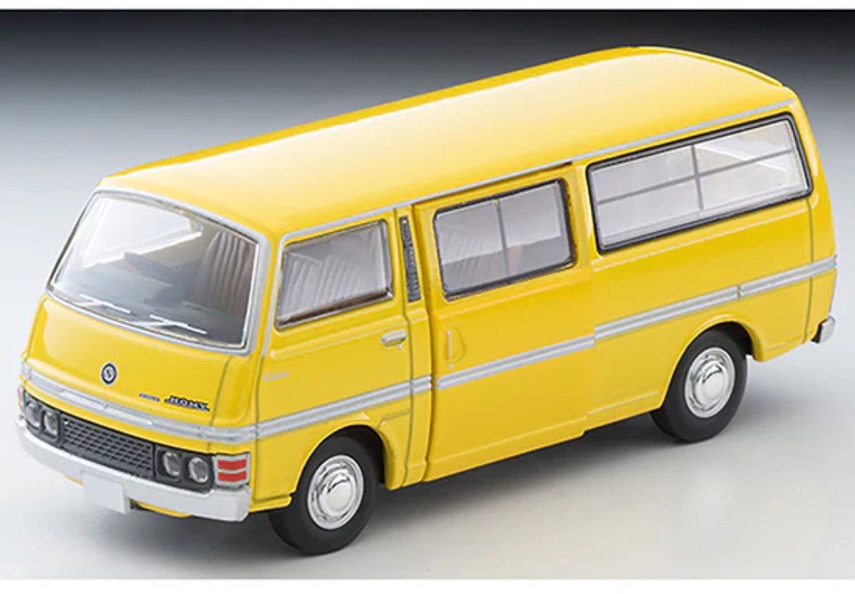 Tomica Diorama braderie & Nissan Homy Van 1:64