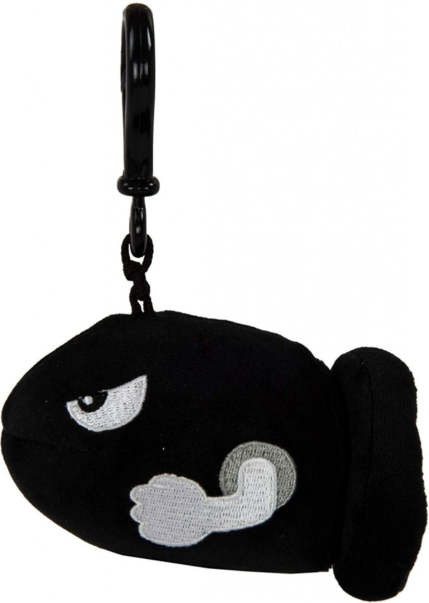 Mario Kart Pluche - Mocchi Mocchi Clip on Bullet Bill