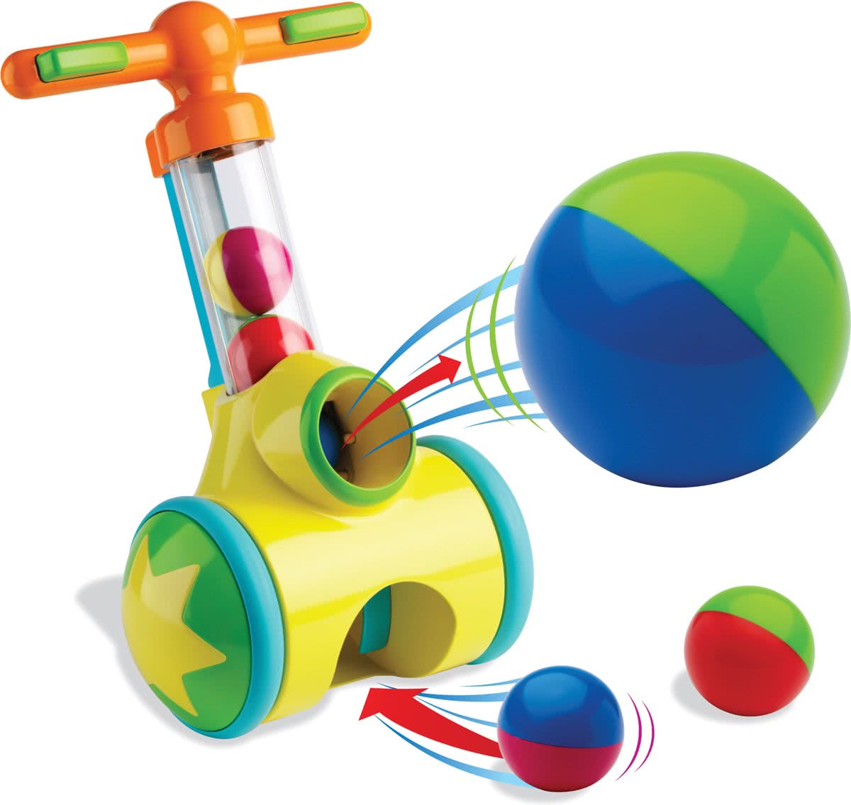 TOMY Rol Op & Schiet Uit