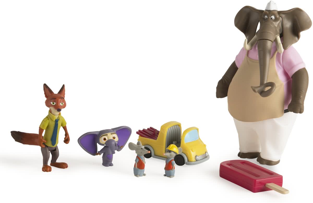 TOMY Zootropolis Operatie Redwood - Speelset