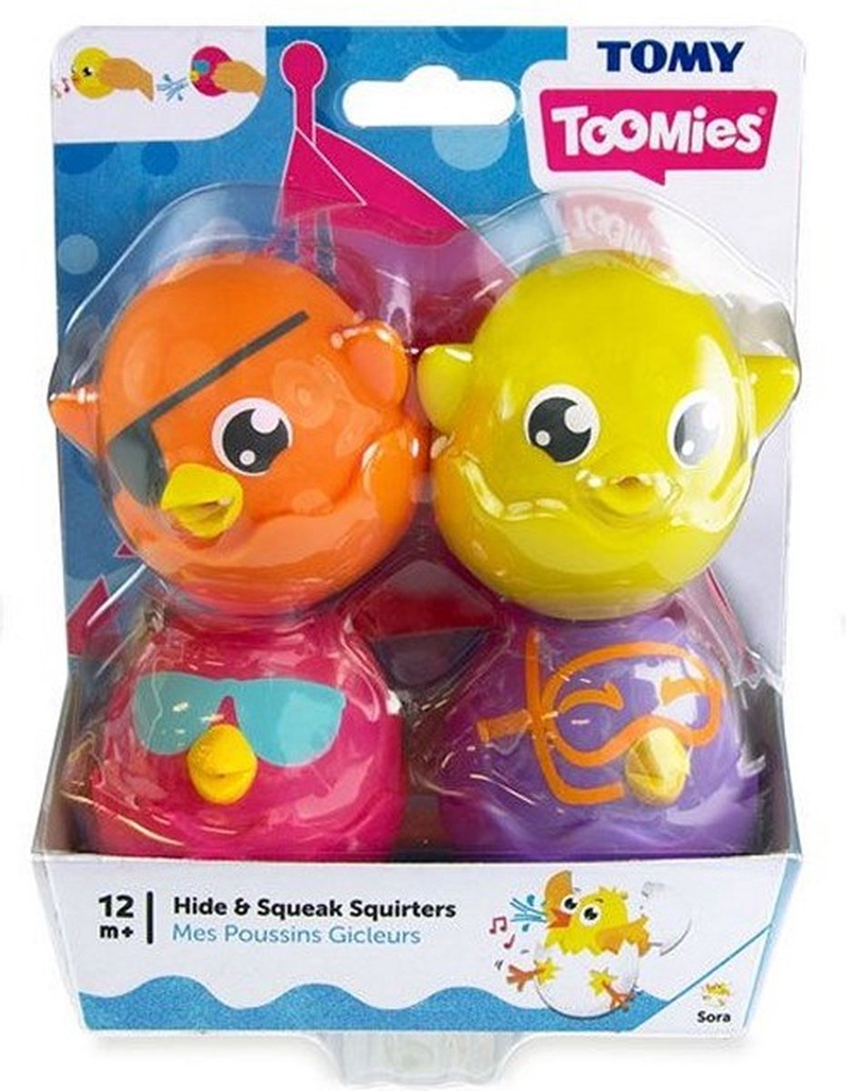   TOOMIES Hide & Squeak Bath Squirters