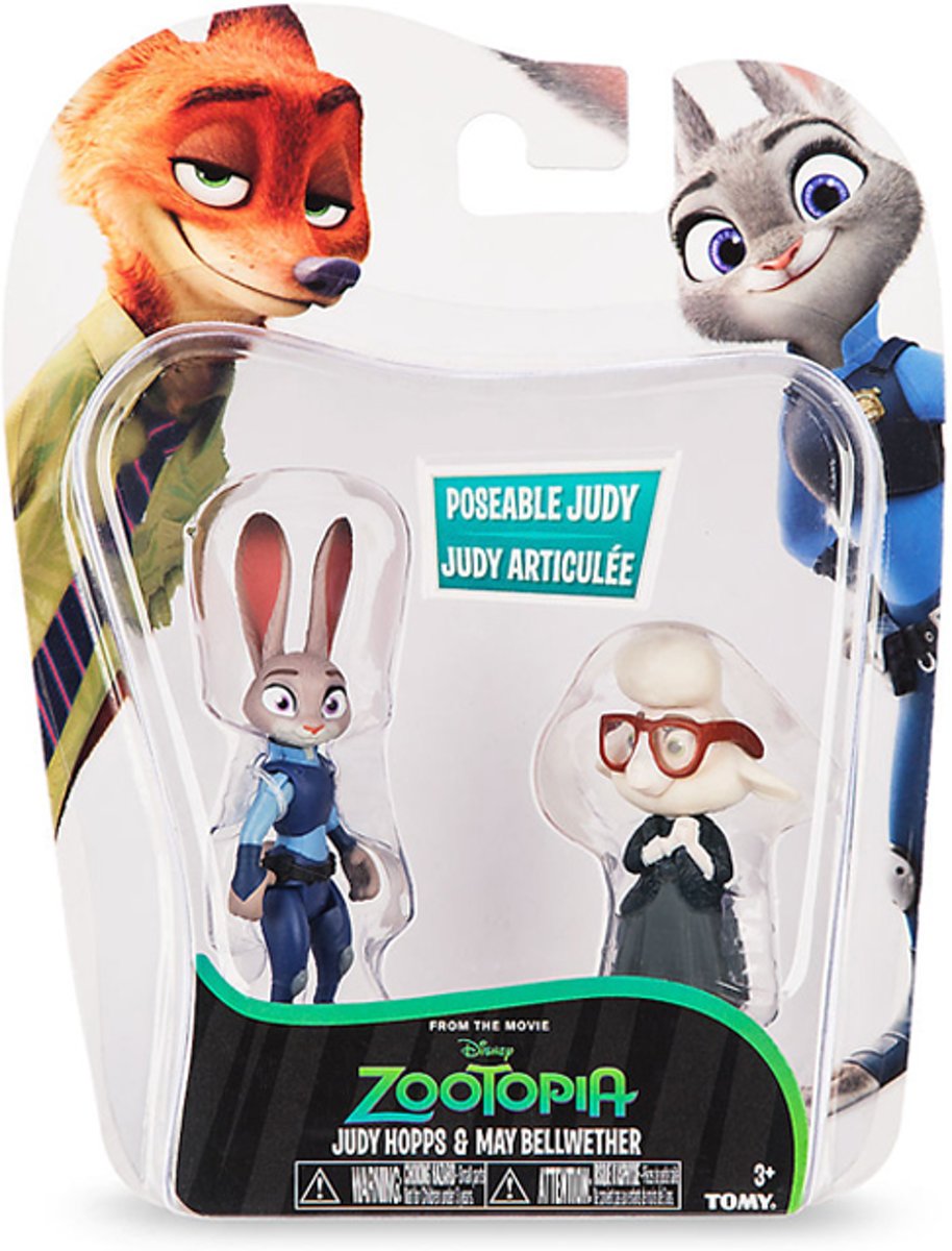 Zootropolis Speelfiguren - Judy Hopps & May Bellwether