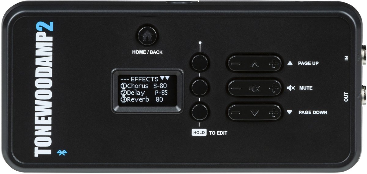 ToneWoodAmp 2 - Effect-unit voor akoestische gitaar