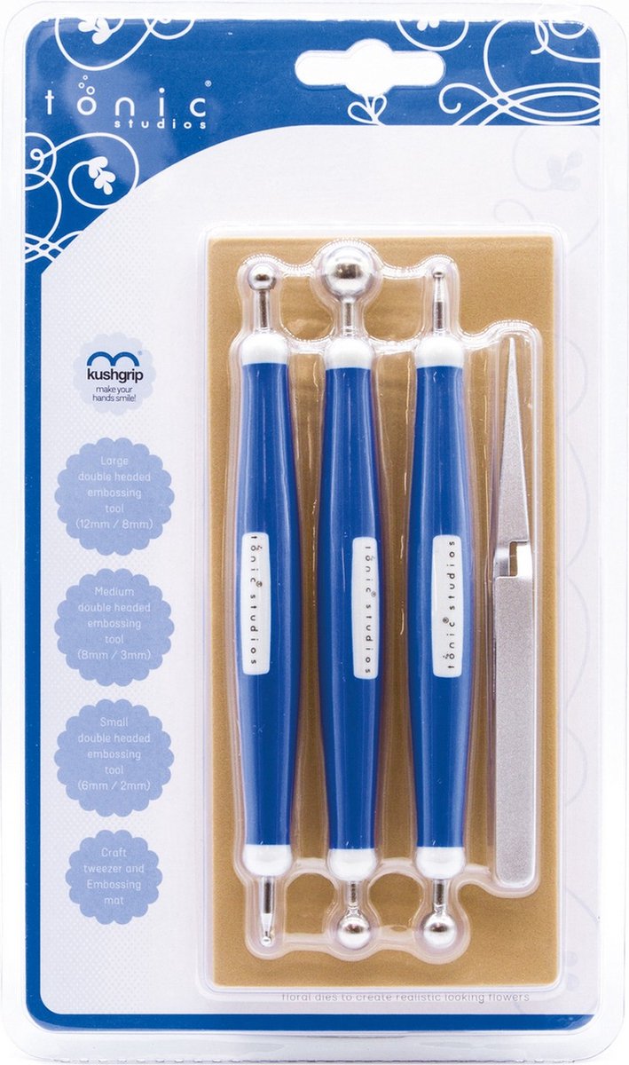 Tonic Studios Floral Crafters Embossing Tool Set