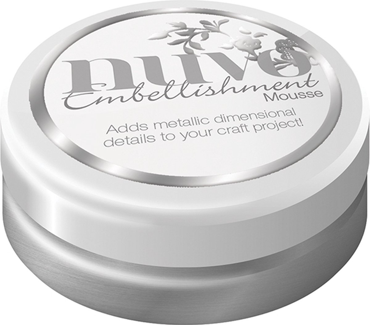 Tonic Studios Nuvo Embellishment Mousse Pure Platinum