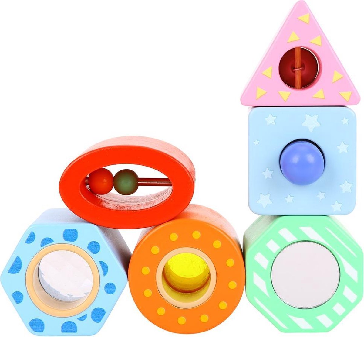 Disney Winnie de Pooh vormenpuzzel 6 delig