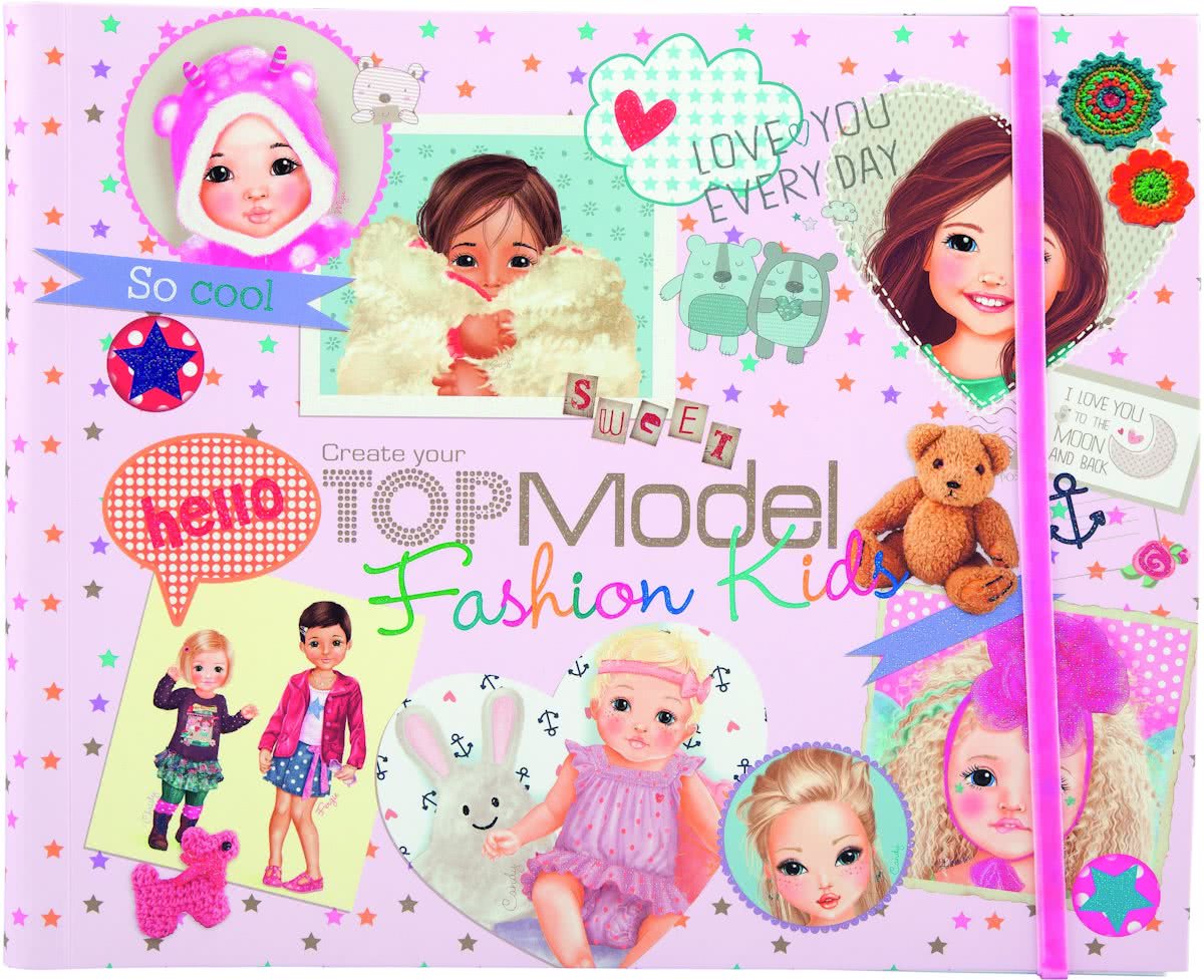 Create your Topmodel Fashion Kids  doeboek