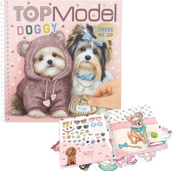 Topmodel Dress Me Up Stickerbook Doggy