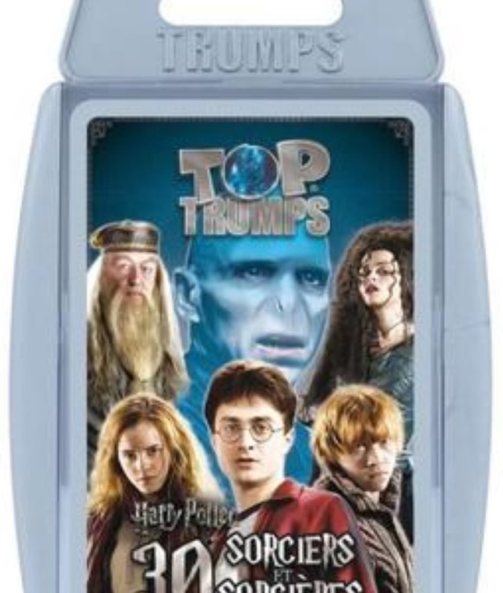 TOP TRUMPS - Harry Potter - Jeu de cartes - Version française