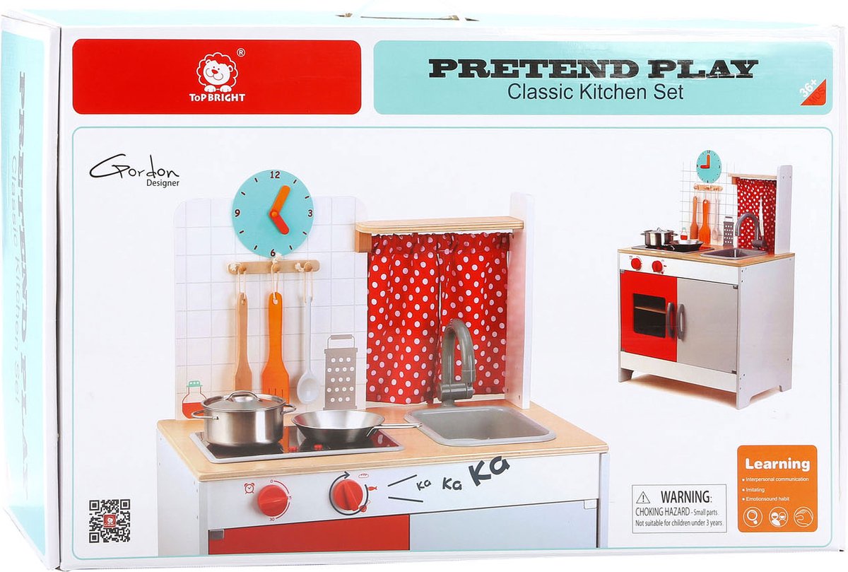 Houten Keuken Speelset.