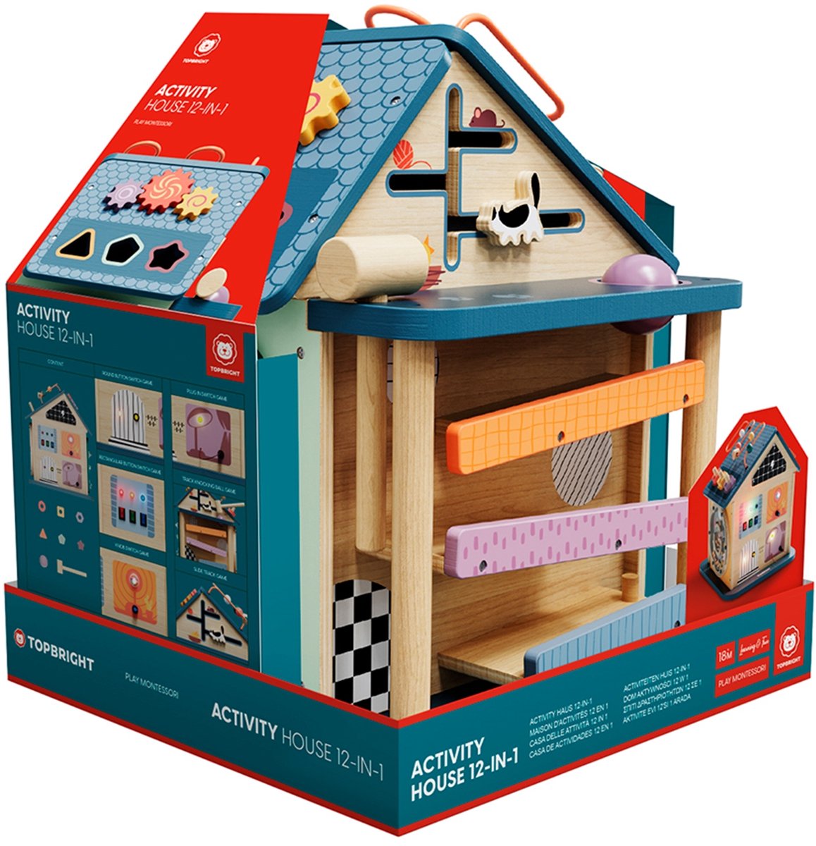 Topbright Activiteitenhuis 12-in-1