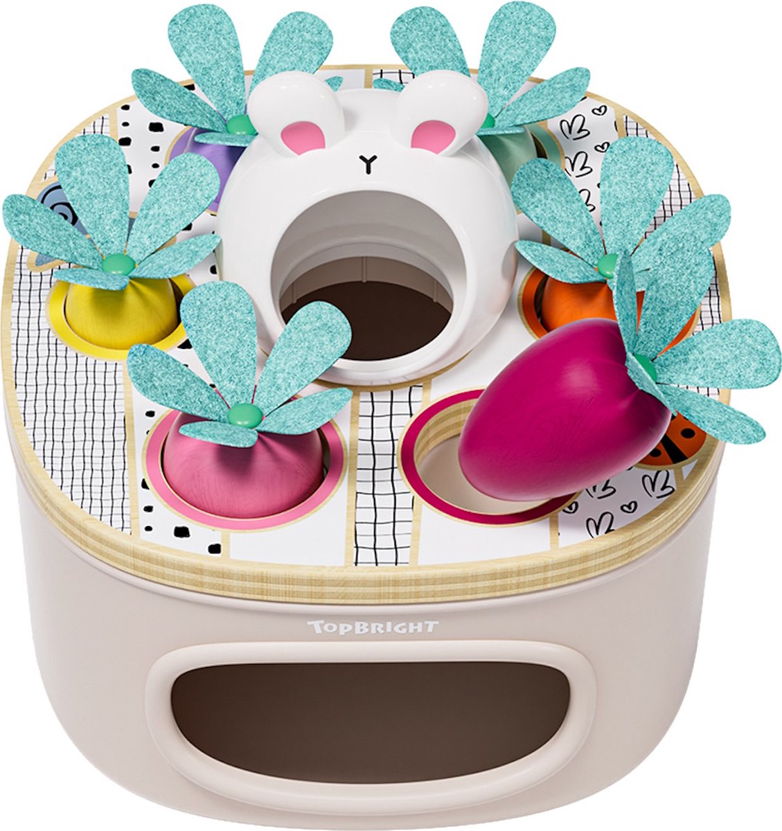 Topbright Match & Sort Worteltjes Vormenstoof