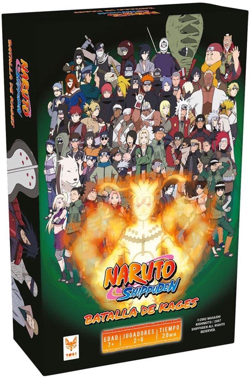 Topi Games Naruto Card Game Kage Battle *Spain Version* Card Games