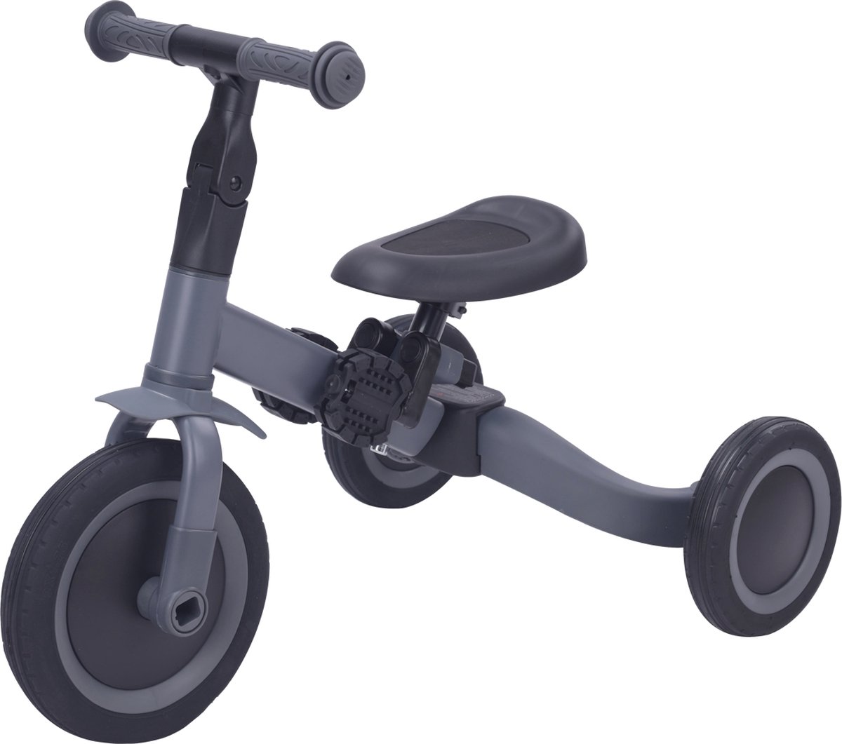   4 in1   - Loopfiets - Balance Bike - Kaya - Grijs