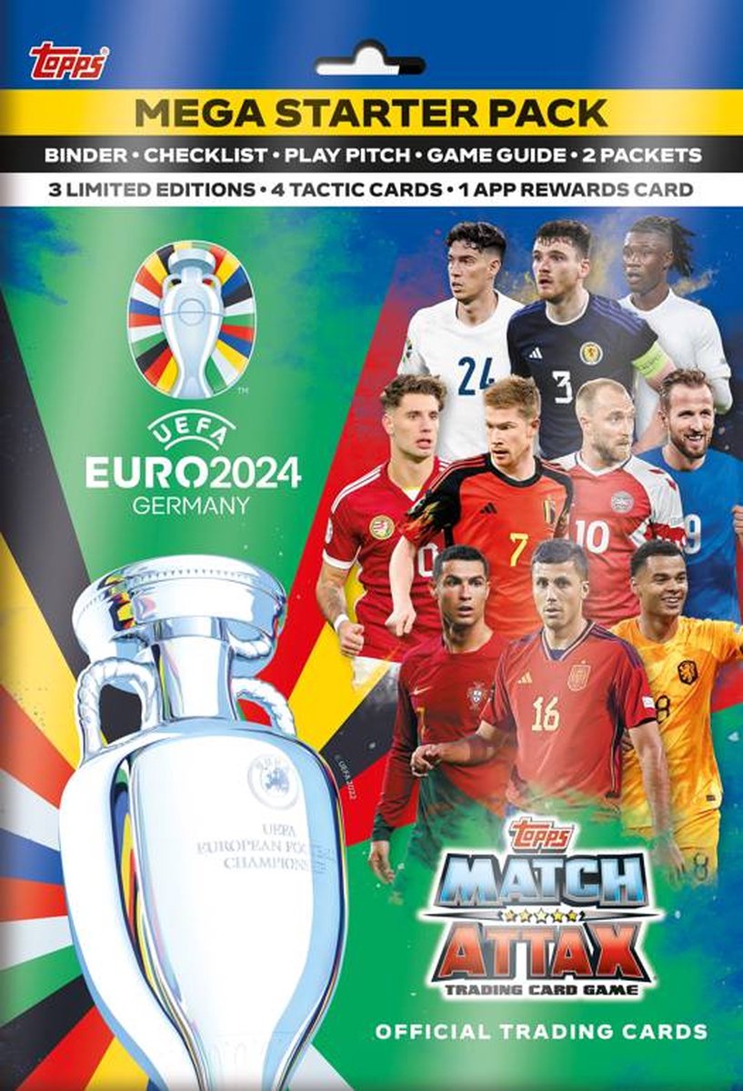Topps EURO 2024 Match Attax Trading Cards - Starterpack