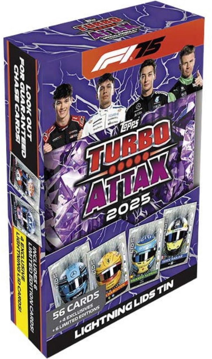 Topps Formule 1 2025 Mega Tin