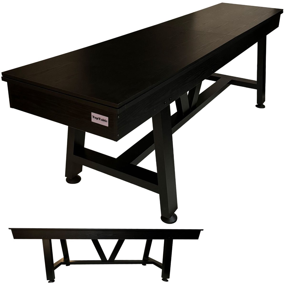 TopTable Shuffleboard 9ft – Dé eyecatcher voor Social Gaming! Perfect voor Vaderdag -Showroom Werkplaats Webshop in Eindhoven-Trend uit USA- De spellentafel van de toekomst-simpel-hufterproof