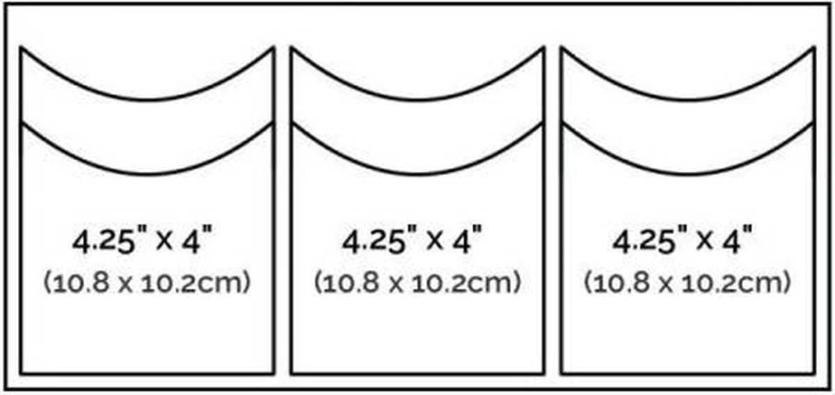 Ala Carte Storage Cards a 4 stuks