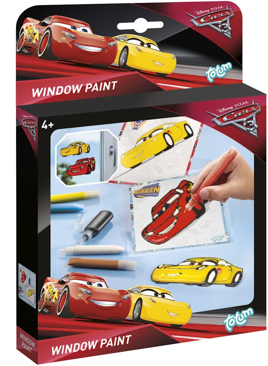 Disney Cars 3 Windowpaint - Raamstickers maken