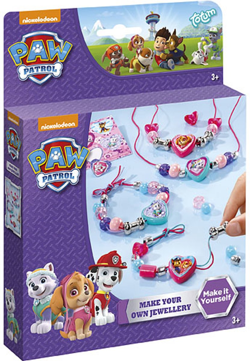 Paw Patrol Jewellery - Sieradenset