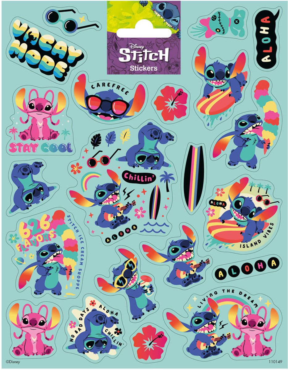 Stickervel Groot Stitch
