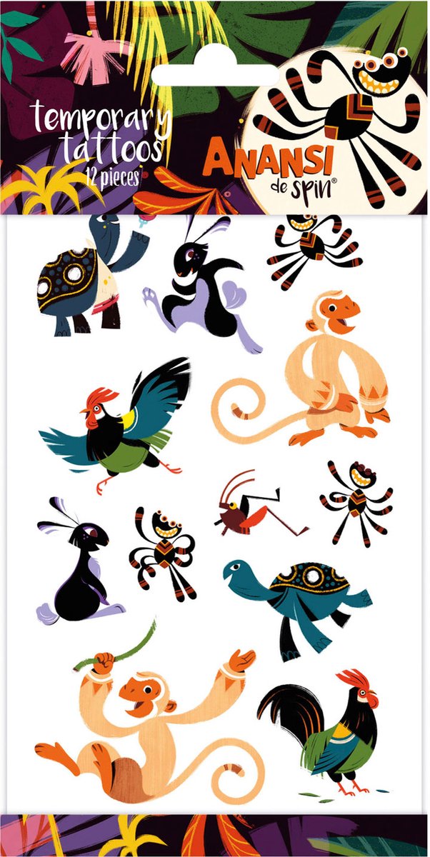 Tattoos Anansi de Spin