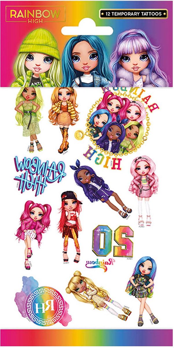 Tattoos Rainbow High