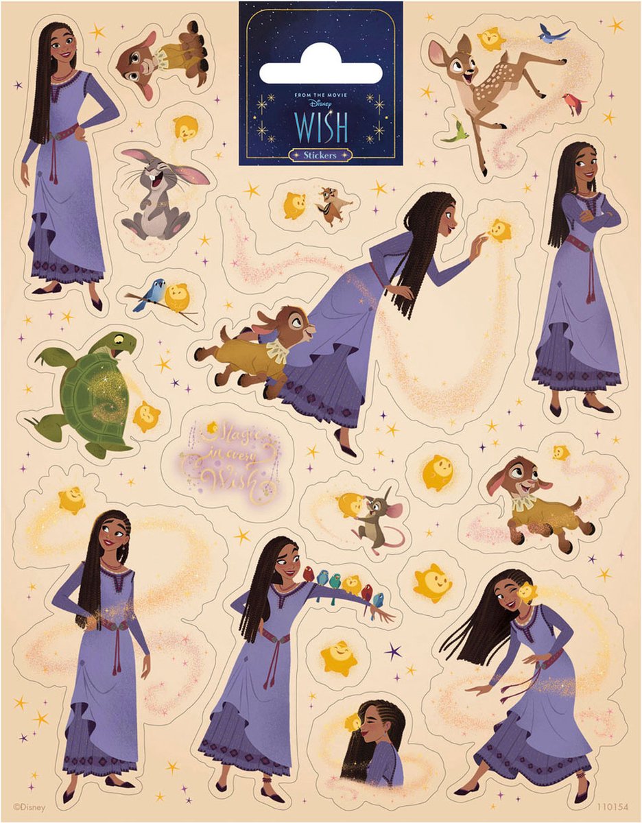 Totum Stickervel Groot Wish