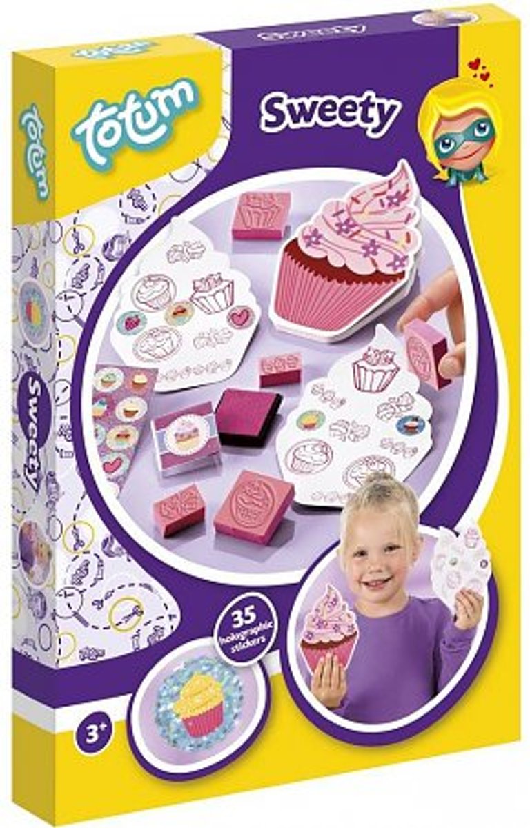 Totum Sweety - Maak je eigen cupcake stempelcreaties