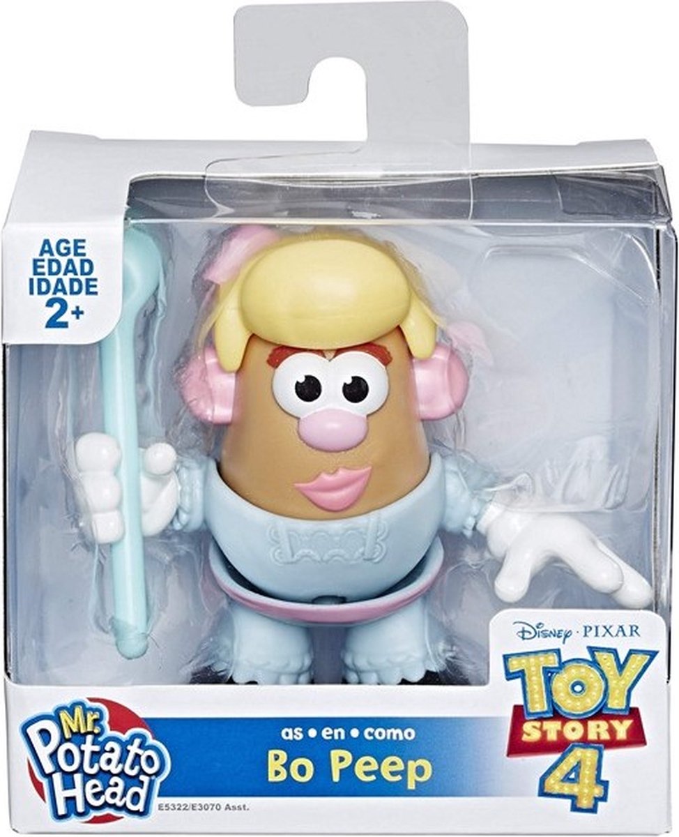 Disney Toy Story 4 Bo Beep Potato Head figuur - 8 cm groot - Inclusief verpakking - Verzamelfiguur