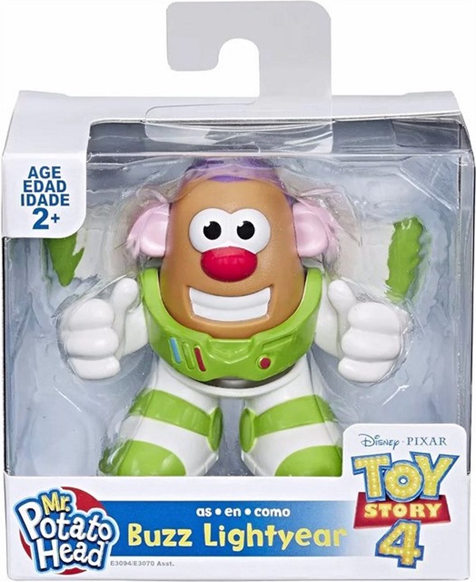 Disney Toy Story 4 Buzz Lightyear Potato Head figuur - 8 cm groot - Inclusief verpakking - Verzamelfiguur