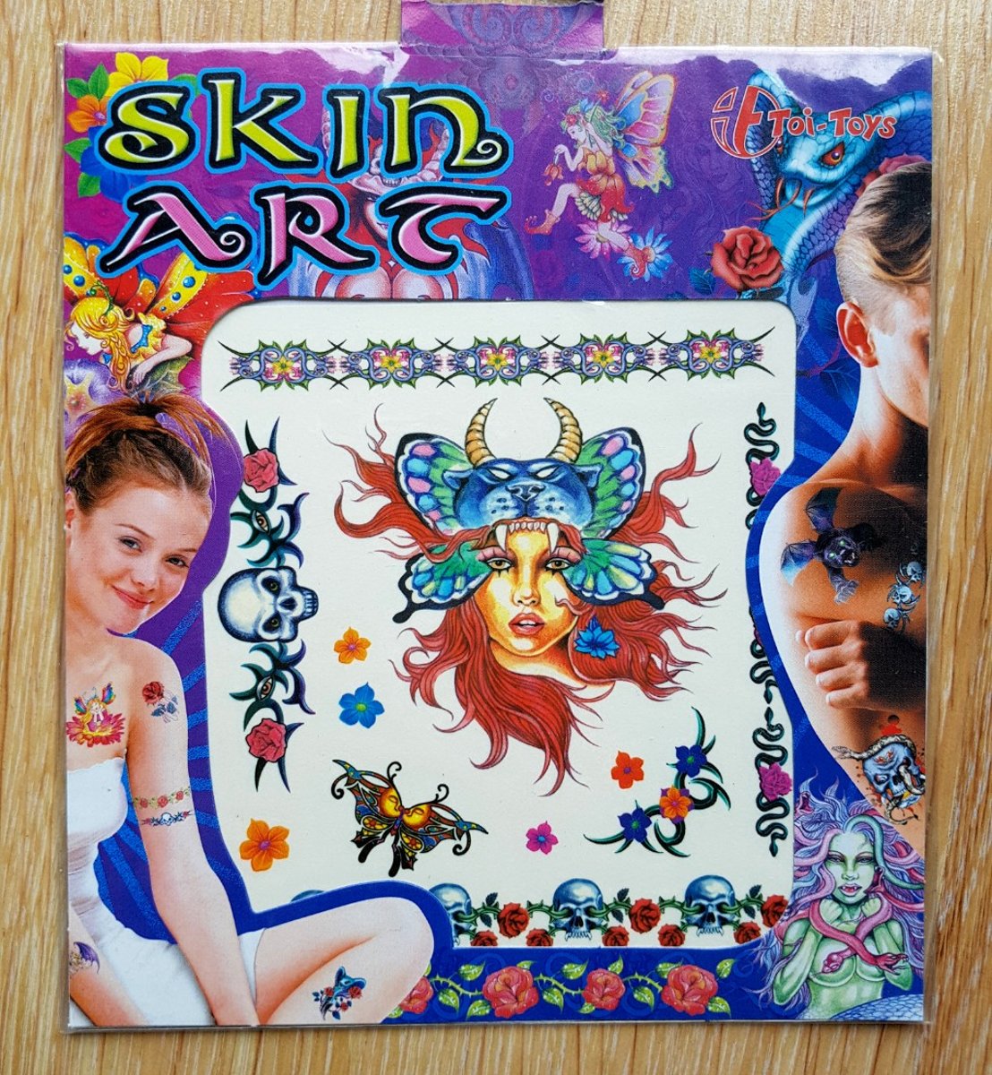 Toy Toys Skin art Tattoostickers, 1 set, keuze uit 4 designs