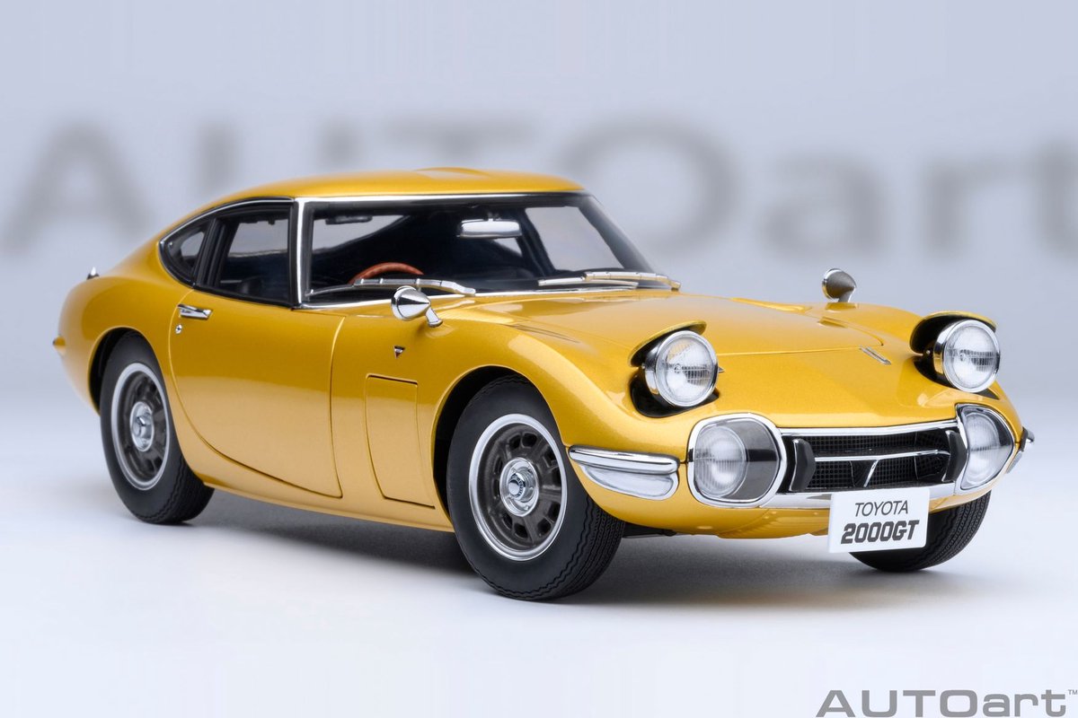 AUTOart 1/18 Toyota 2000GT - 1967, Gold
