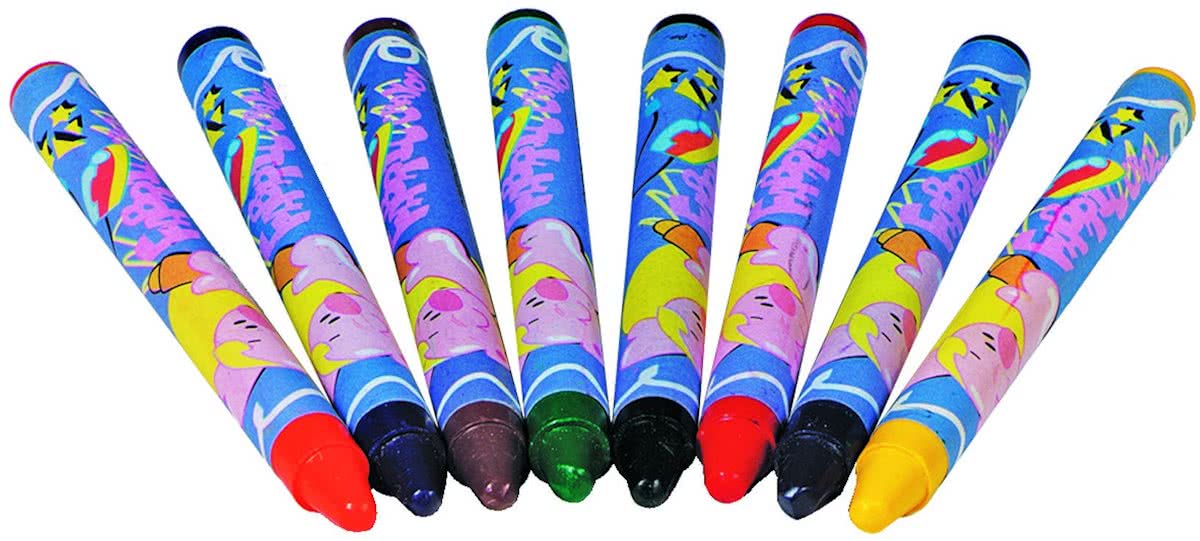 Waskrijt voor Textiel, 8st.