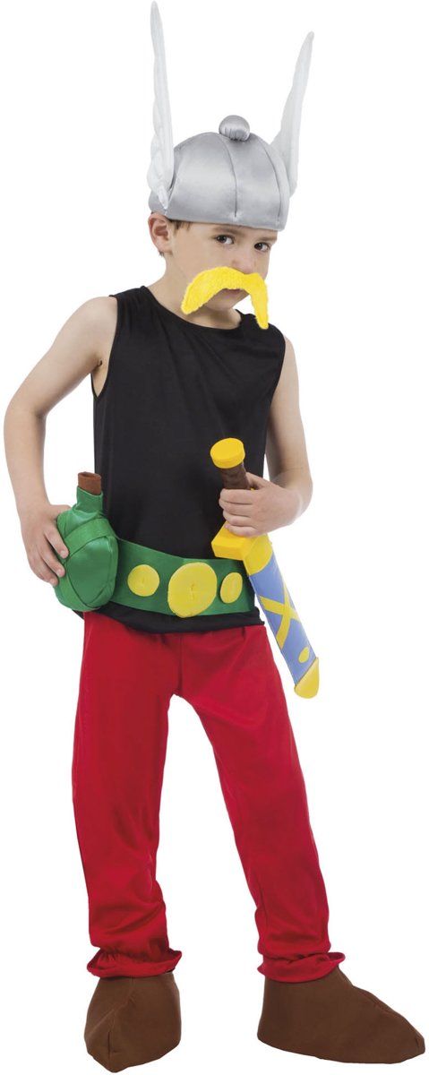 Asterix en Obelix™ Asterix kostuum voor kinderen - Verkleedkleding - Maat 134/140