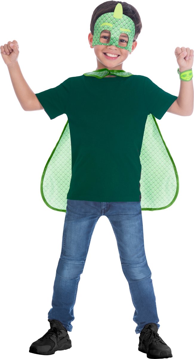 PJ Masks™ Gekko cape en masker - Verkleedattribuut