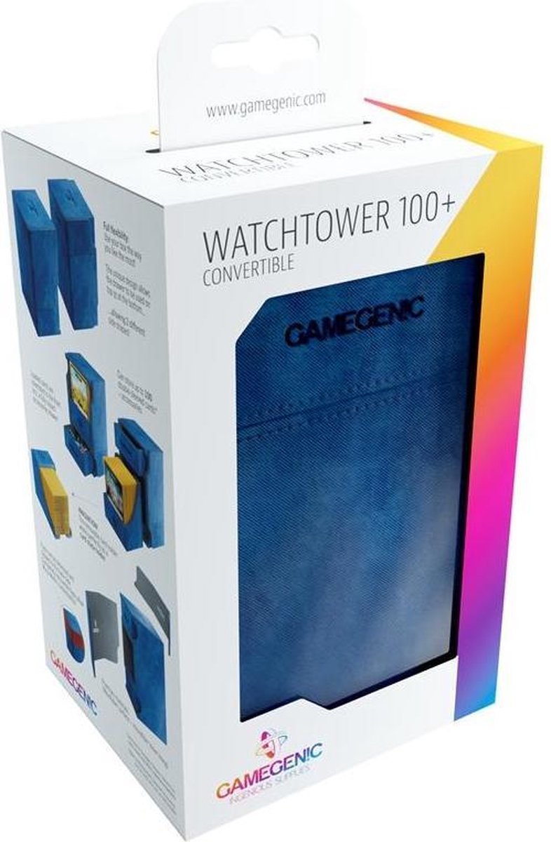 Deckbox Watchtower 100+ Convertible Blue